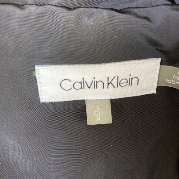 Calvin Klein Anorak Women's Size Small Water / Wind Resistant Coat Packable Hood - Picture 3 of 16